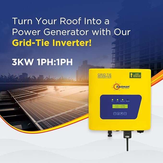 GRID TIE INVERTOR 3KW – 1PH